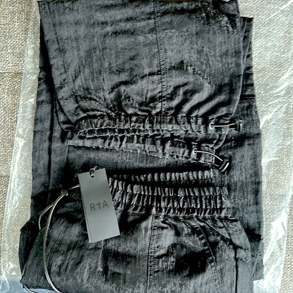 NWT Black Orion Cargo Pants by RtA (L) - Picture 2 of 5